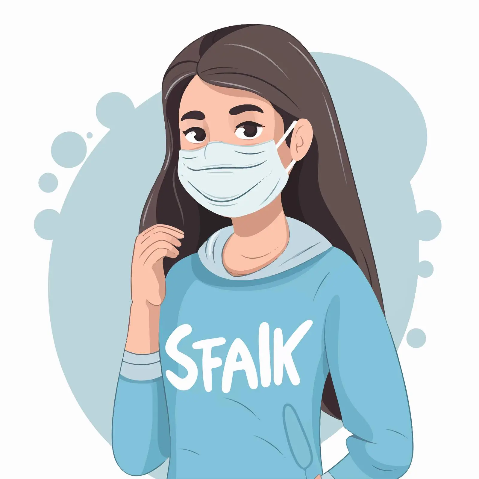 Girl Seeking Medical Advice Vector Design – free medical resources image from Dotvec