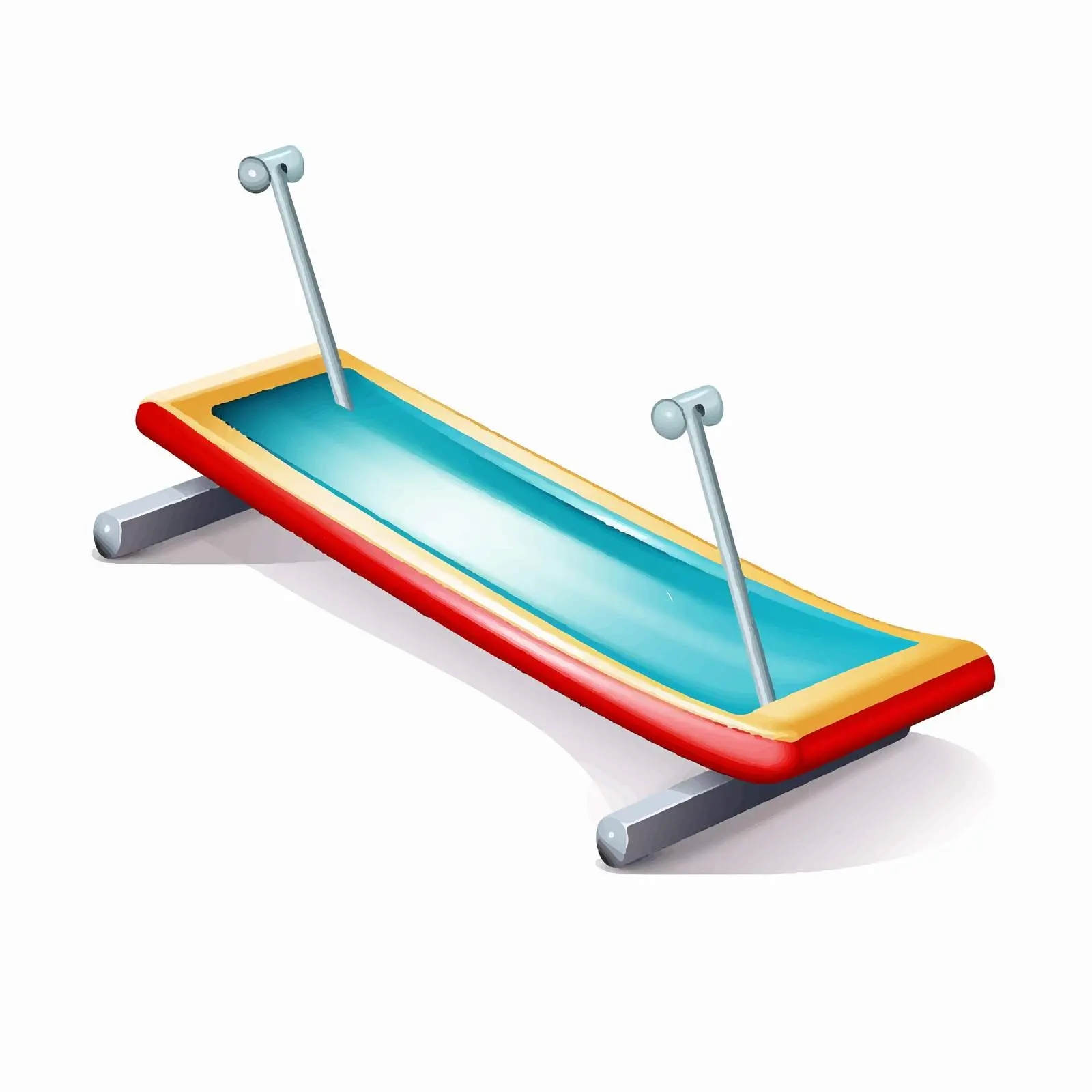 Seesaw Vector Illustration on White Background — free download from Dotvec