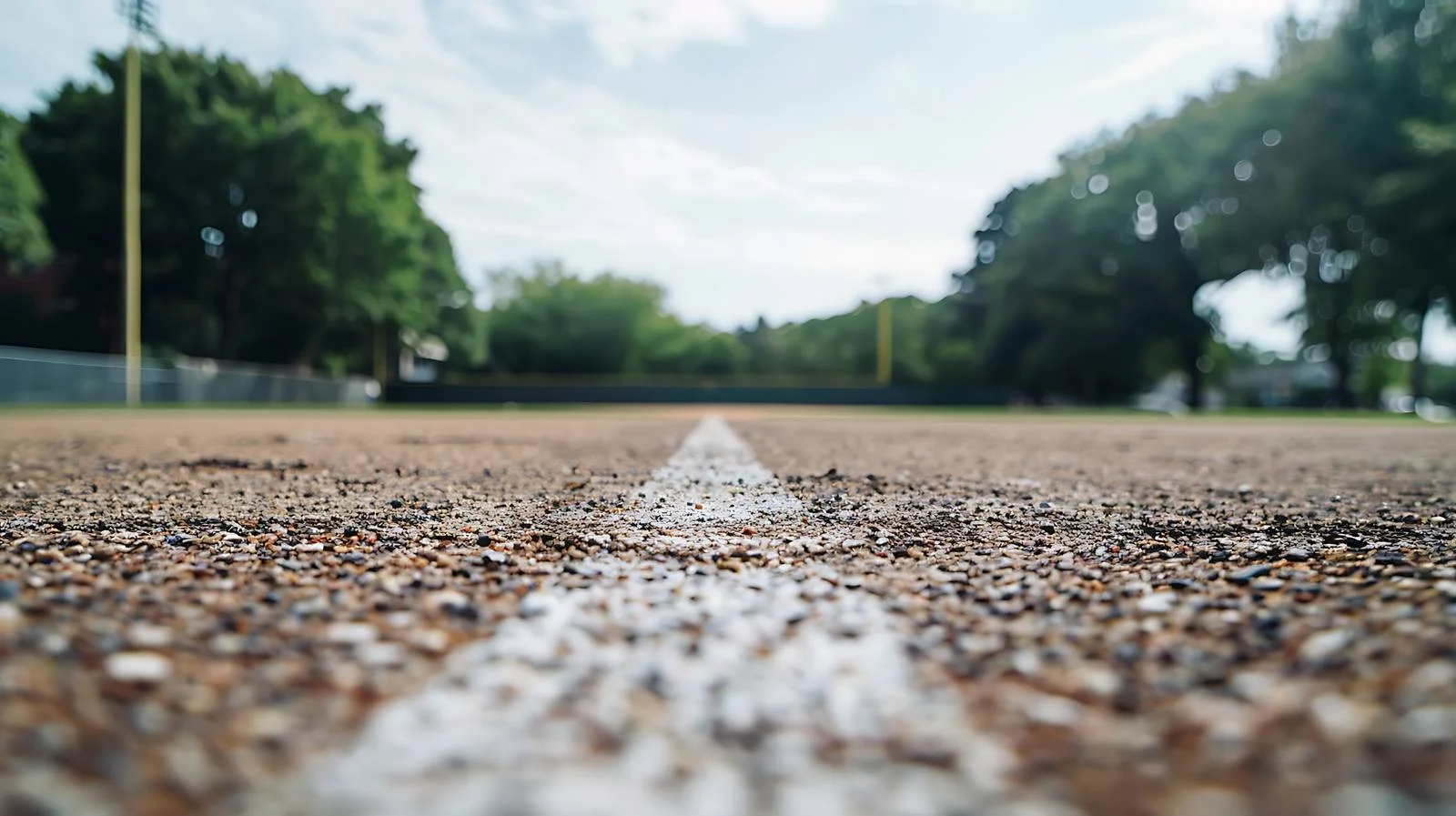 Detailed perspective of baseball field infield — free download from Dotvec