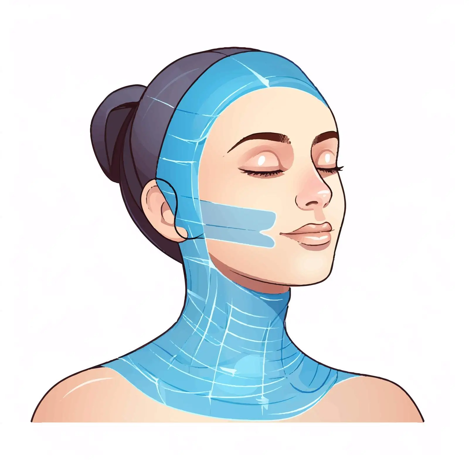 Chin Taping Technique for Self-Care — free download from Dotvec