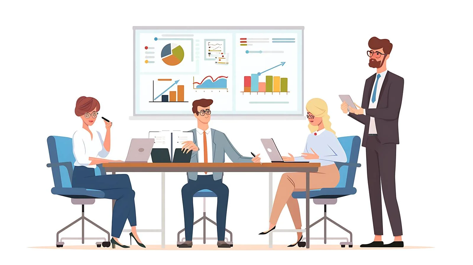 Business Workshop Leadership Discussion — free download from Dotvec