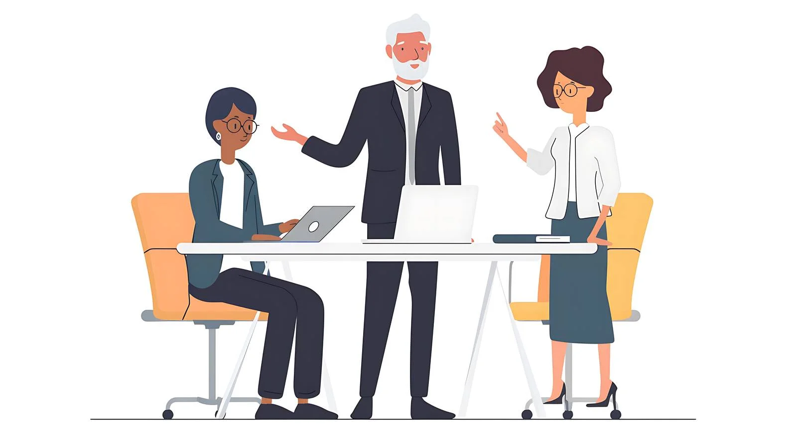 Senior Leaders Workshop in Office Setting — free download from Dotvec