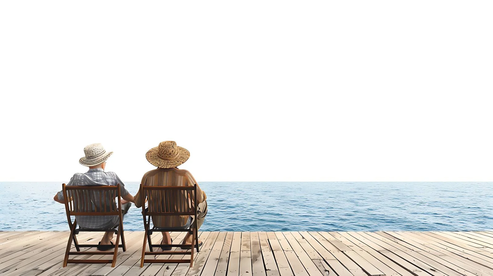 Serene Senior Couple Enjoying Terrace View — free download from Dotvec