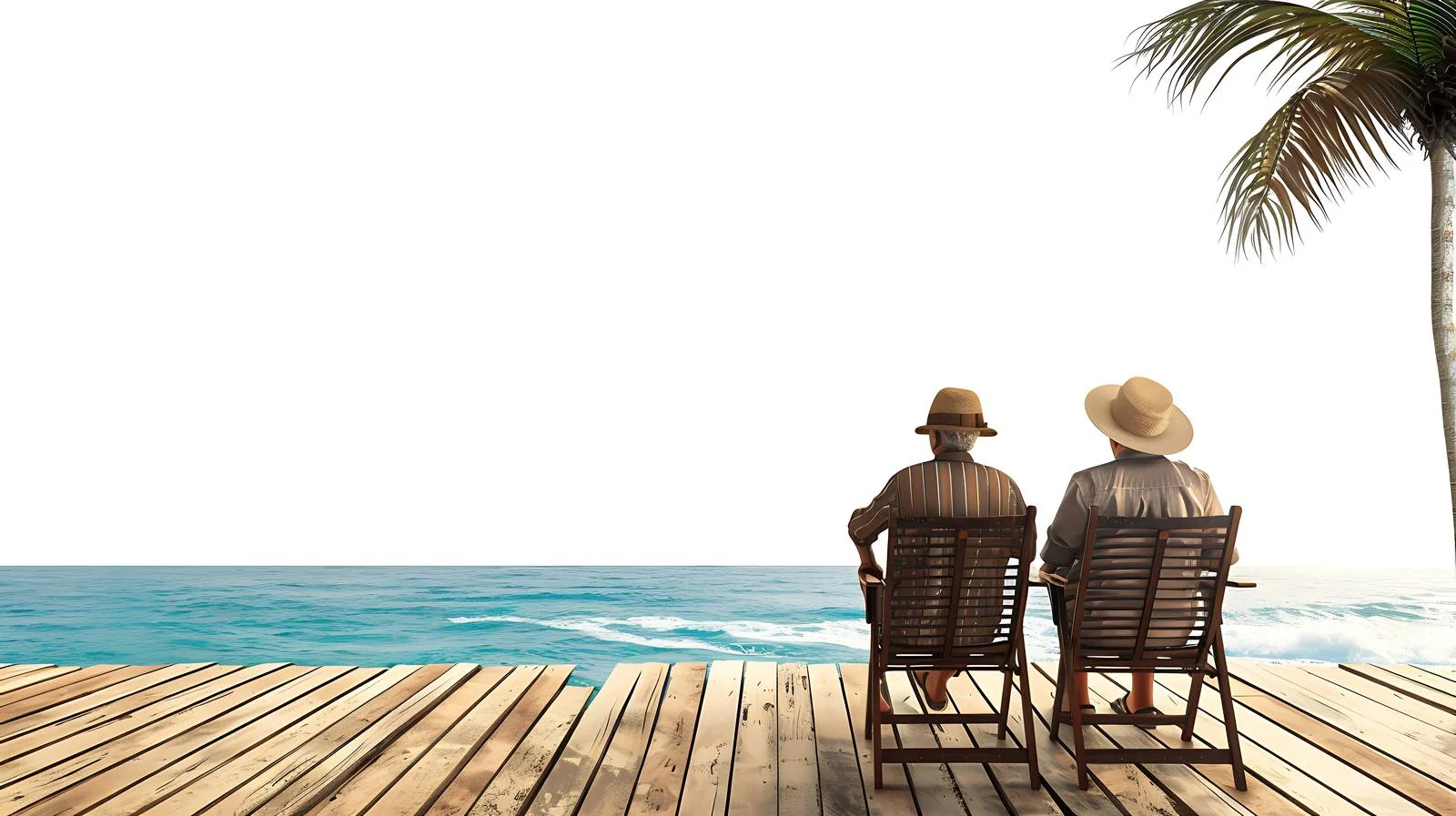 Serene Terrace View for Senior Couple — free download from Dotvec