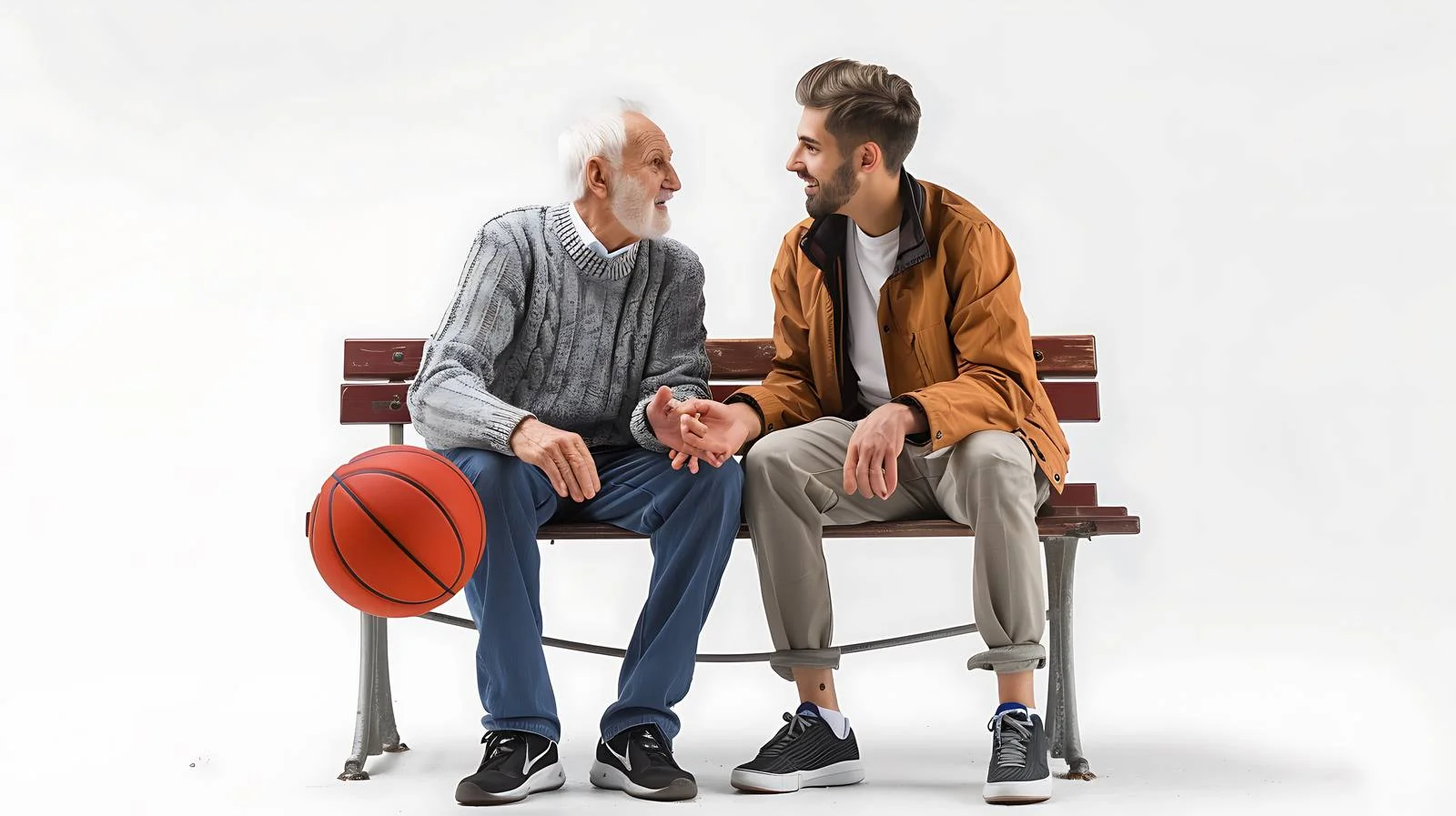 Intergenerational Basketball Bonding — free download from Dotvec