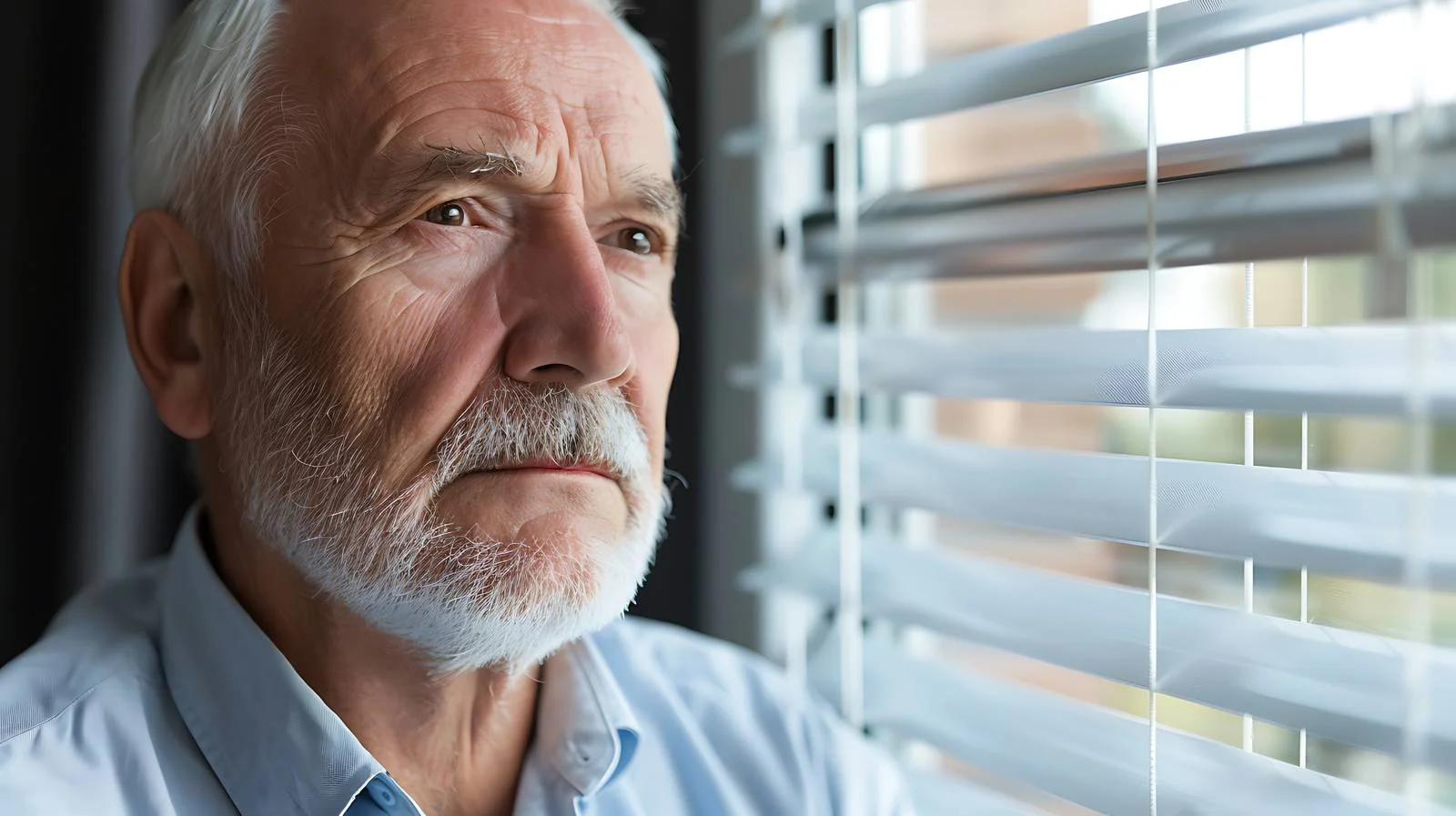 Contemplative Senior in Loft Flat — free download from Dotvec