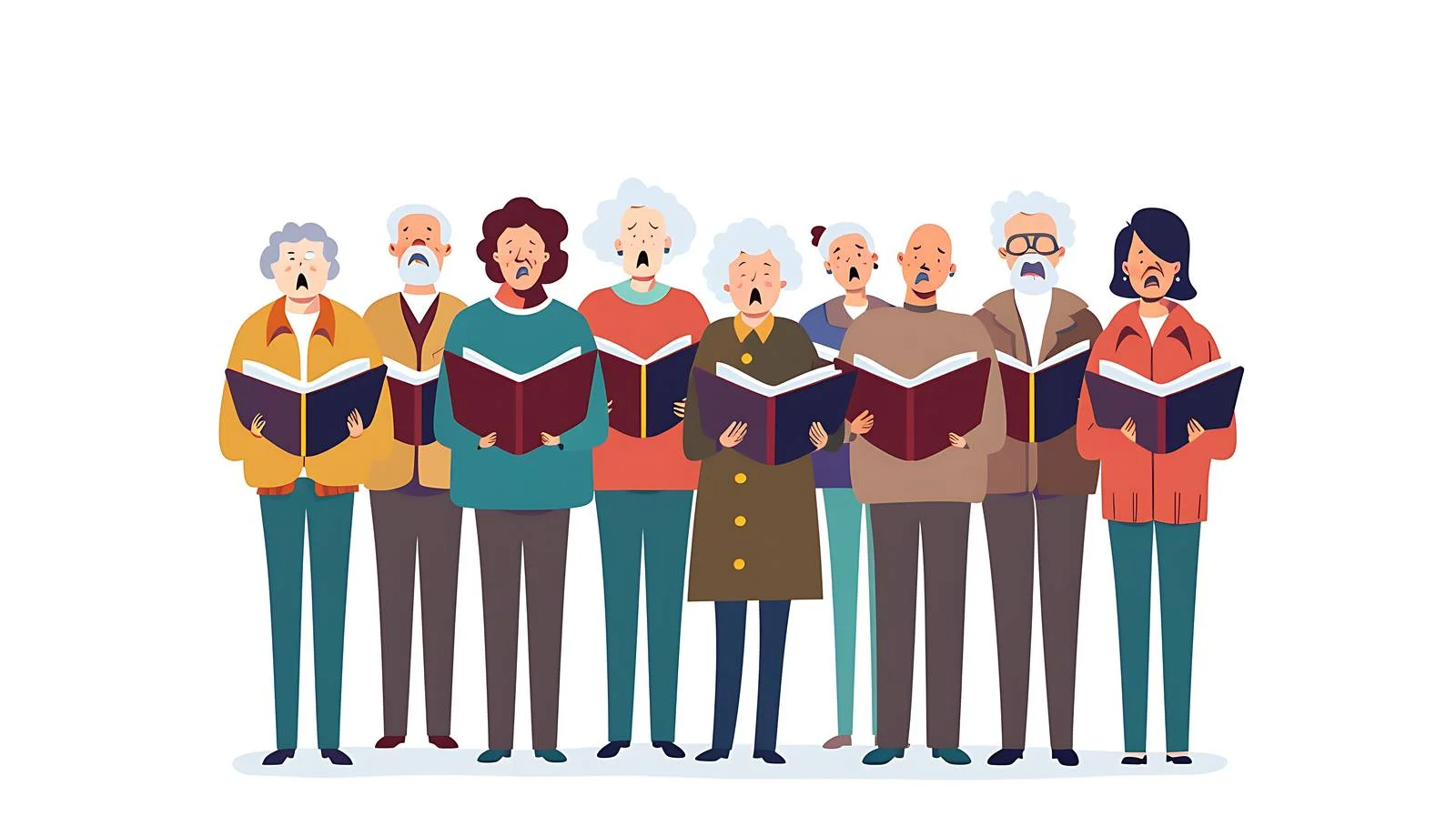 Senior Music Performance in Retirement Home — free download from Dotvec