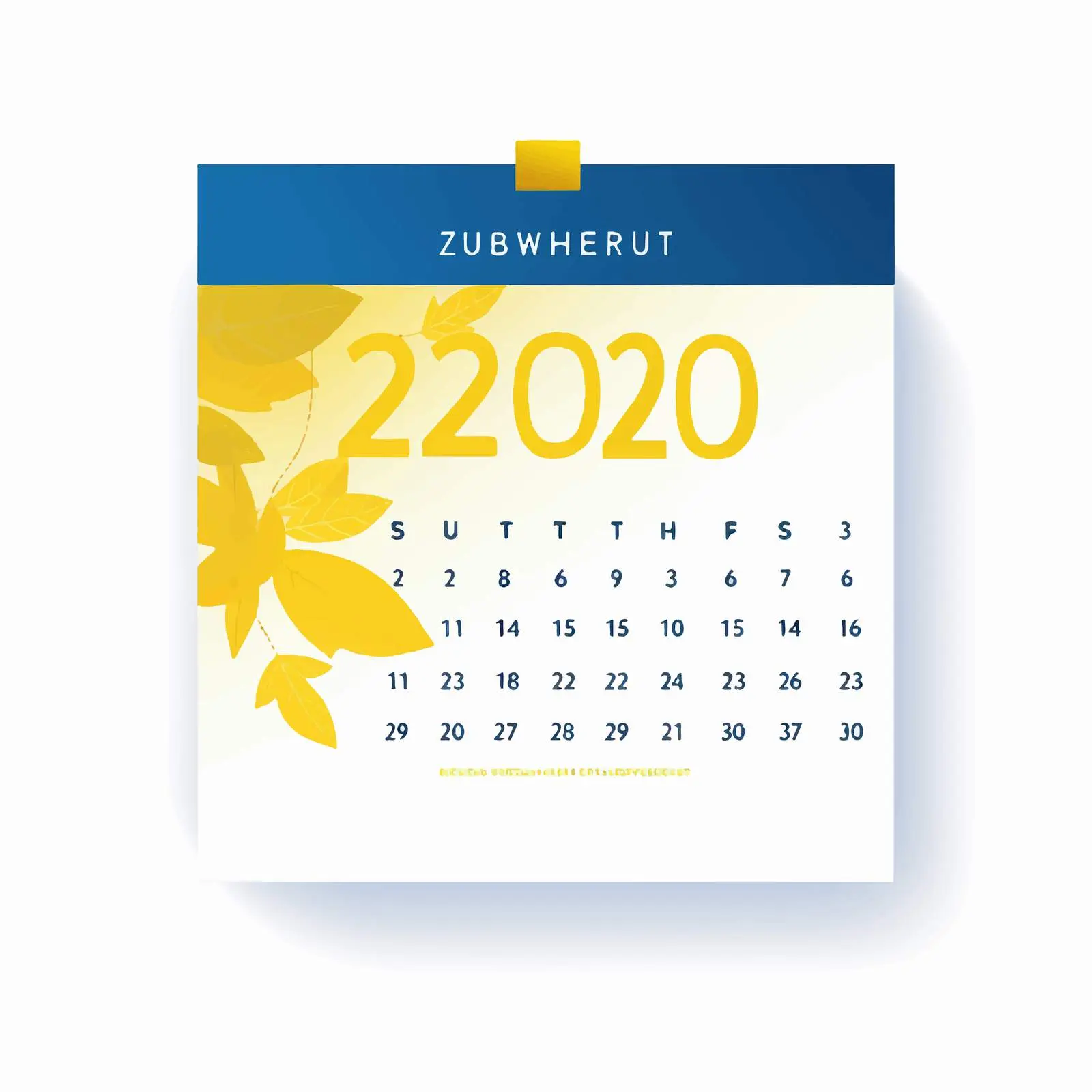 September 2023 Geometric Calendar Design — free download from Dotvec