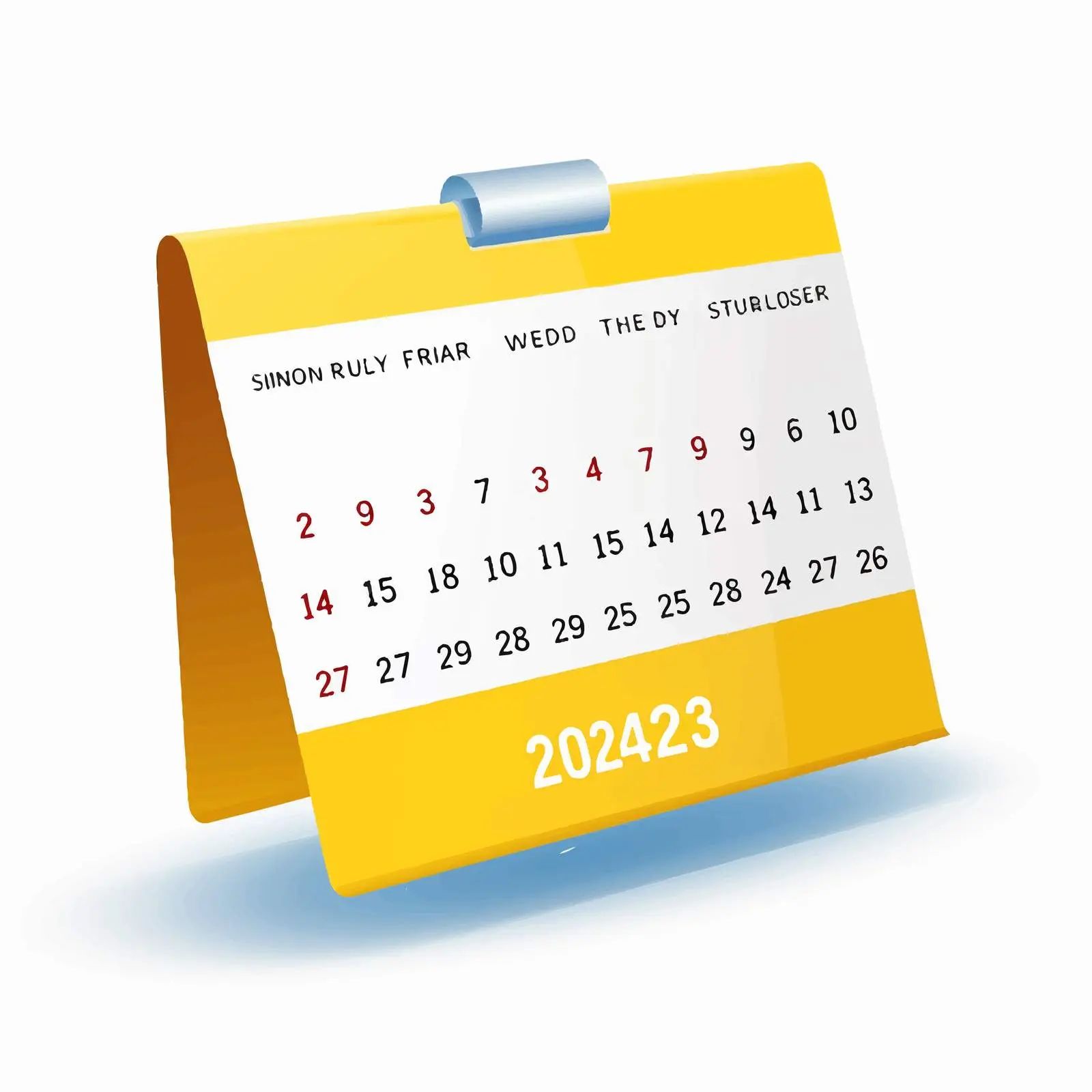 September 2023 Geometric Calendar for Advertising — free download from Dotvec