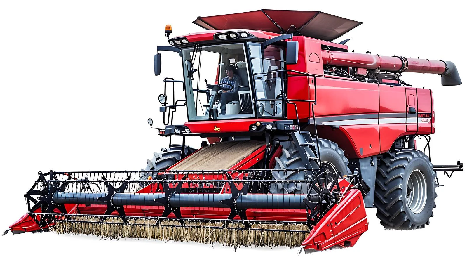 Mechanized Harvesting in Serbian Soybean Field — free download from Dotvec