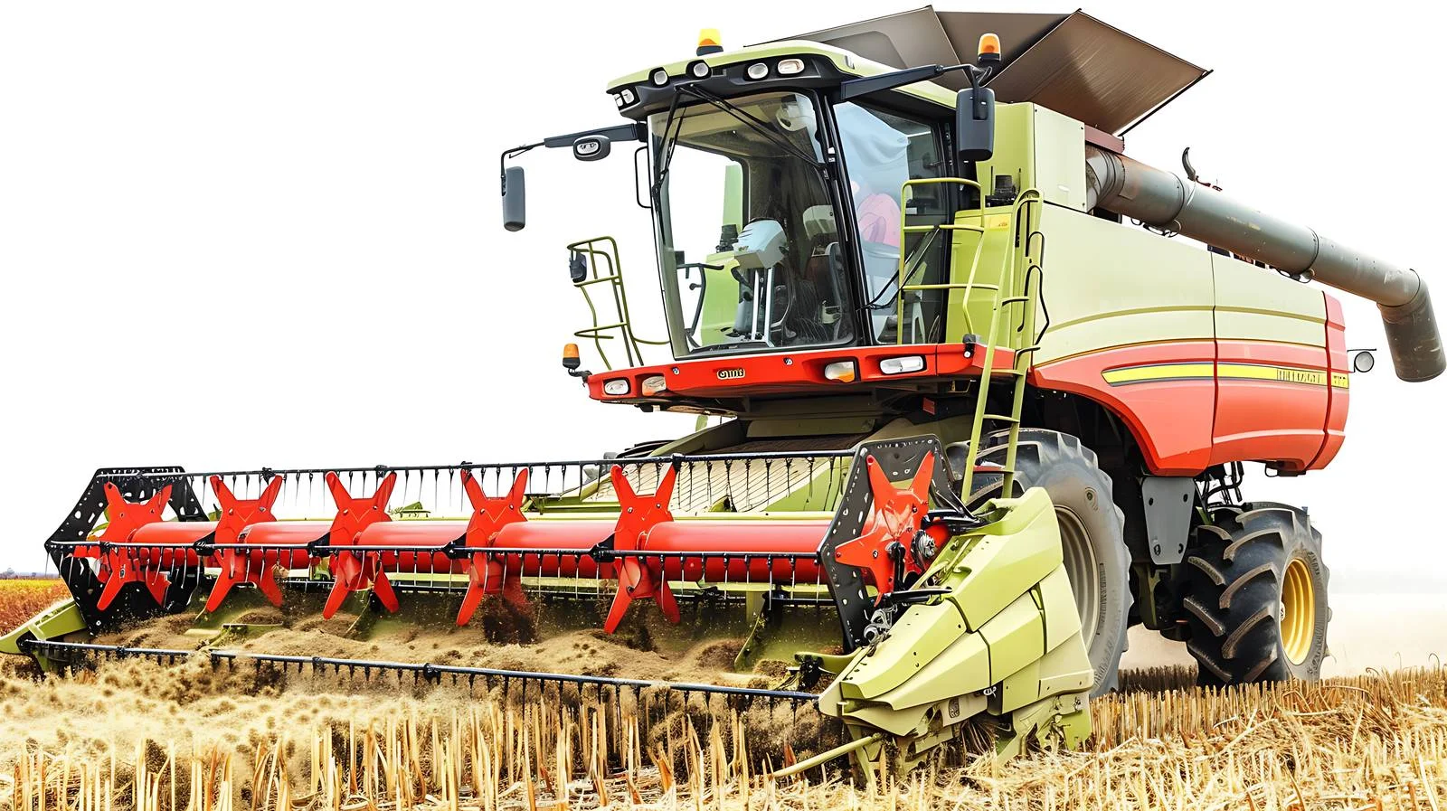 Harvesting Soybeans in Vojvodina, Serbia — free download from Dotvec