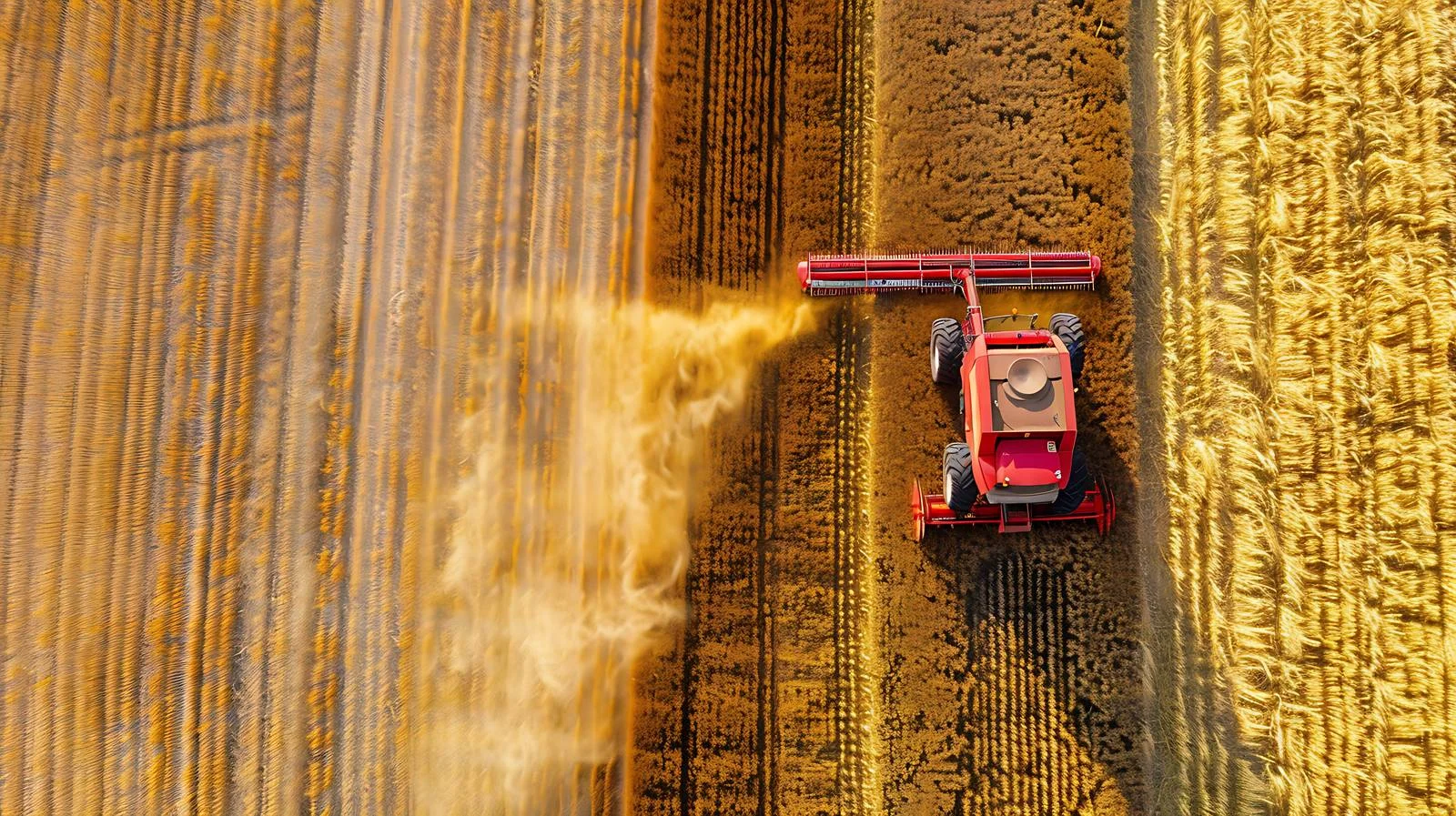 Harvesting with Combine Harvester in Vojvodina — free download from Dotvec