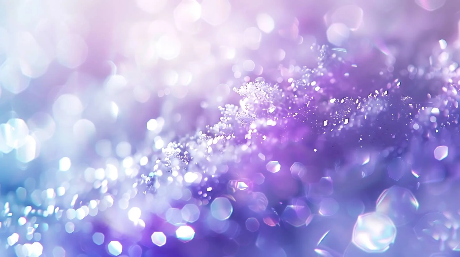 Tranquil Lavender & Baby Blue Bokeh Abstract — free download from Dotvec