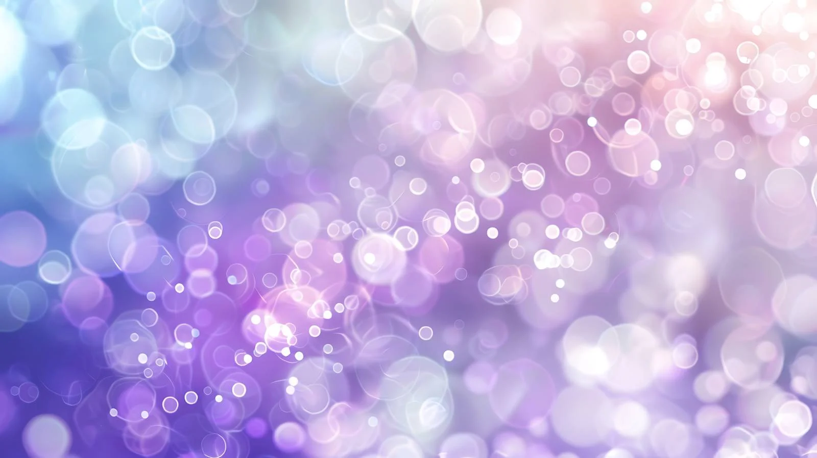 Ethereal Lavender and Sky Blue Bokeh Abstraction — free download from Dotvec