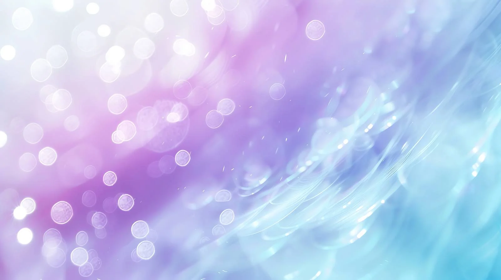 Tranquil Lavender Purple Blue Bokeh Abstraction — free download from Dotvec