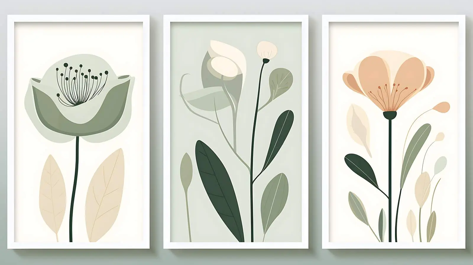 Abstract Floral Exhibition Posters Collection — free download from Dotvec