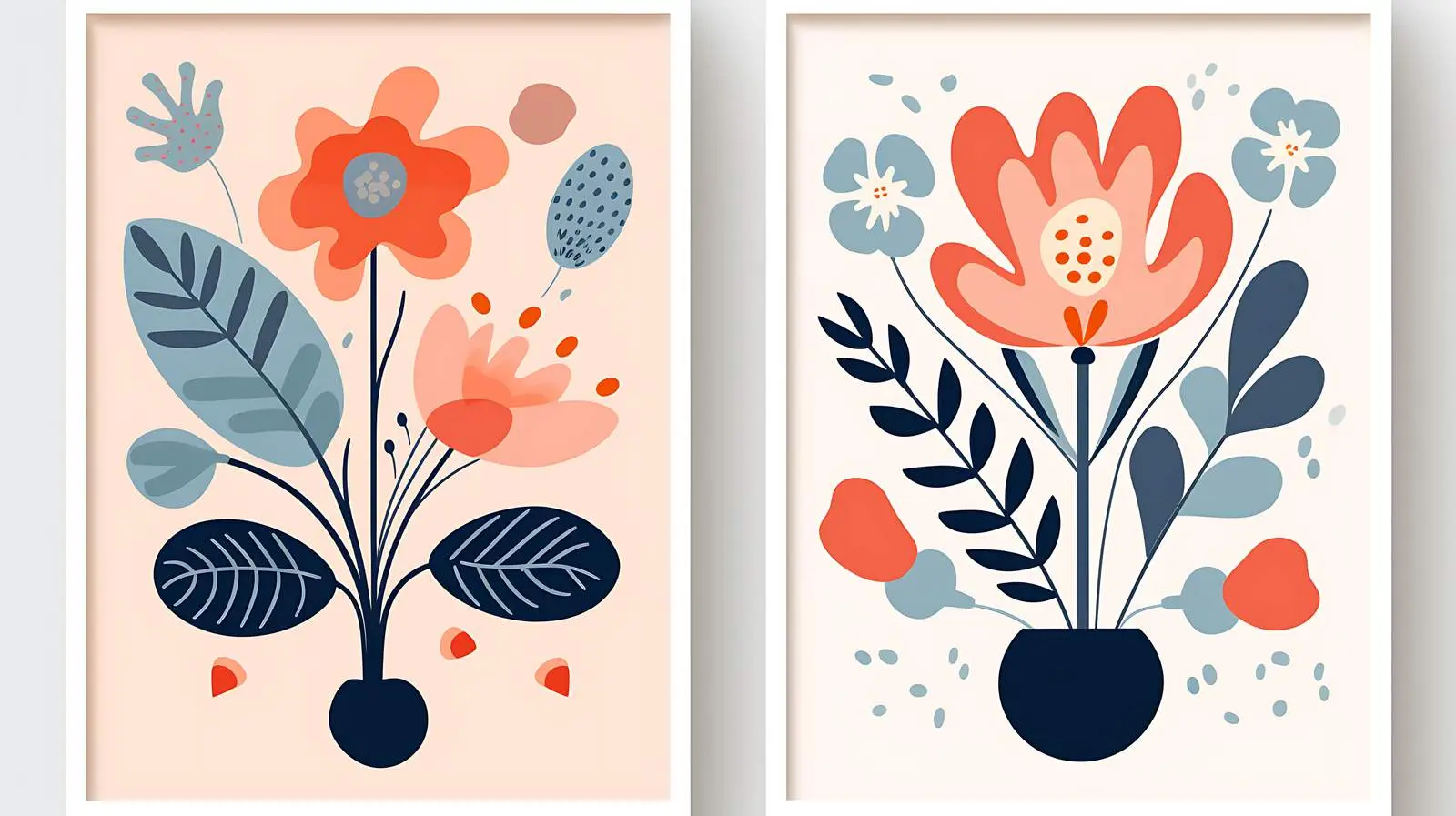 Trendy Floral Market Posters — free download from Dotvec