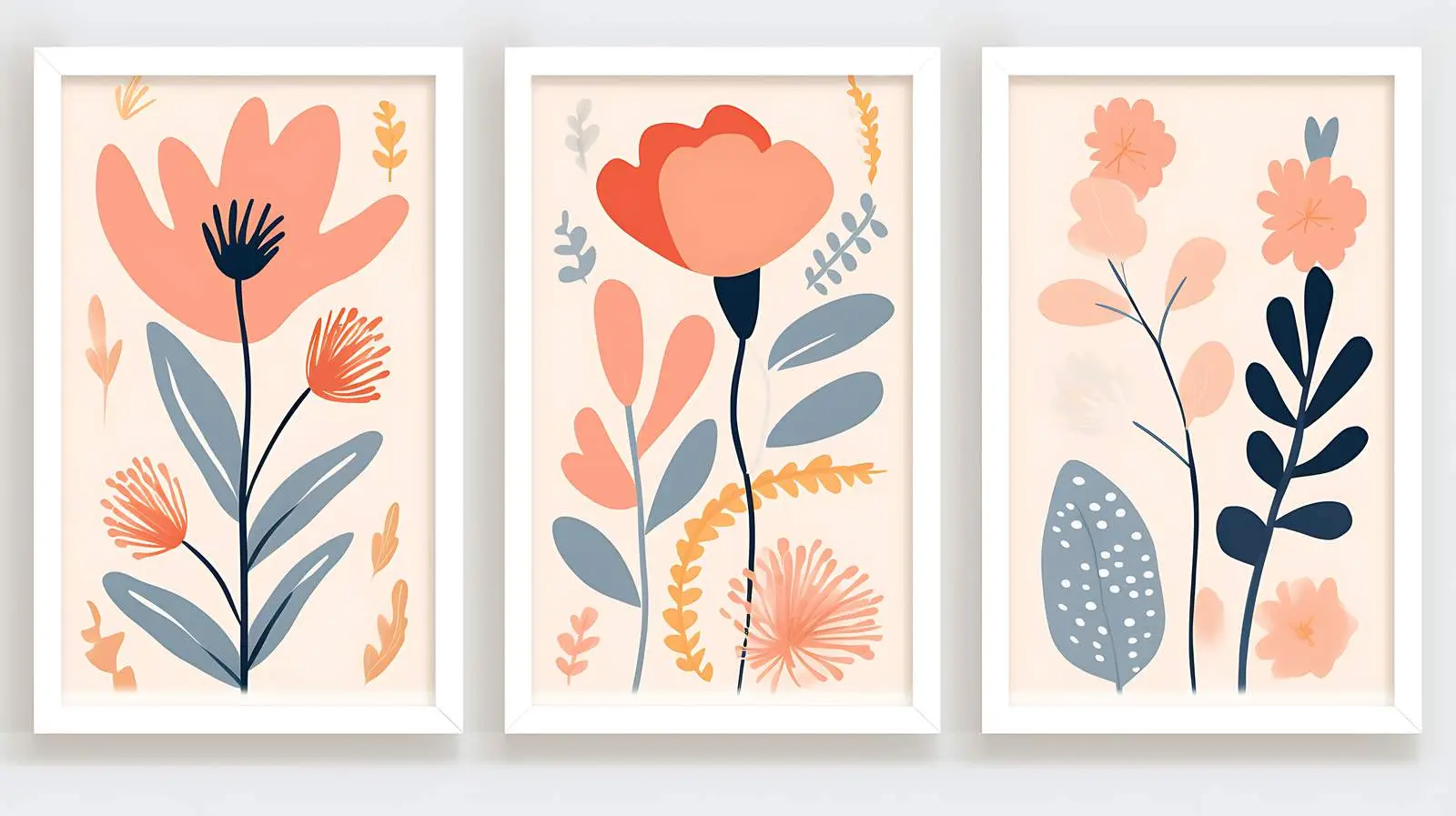 Trendy Flower Market Posters — free download from Dotvec