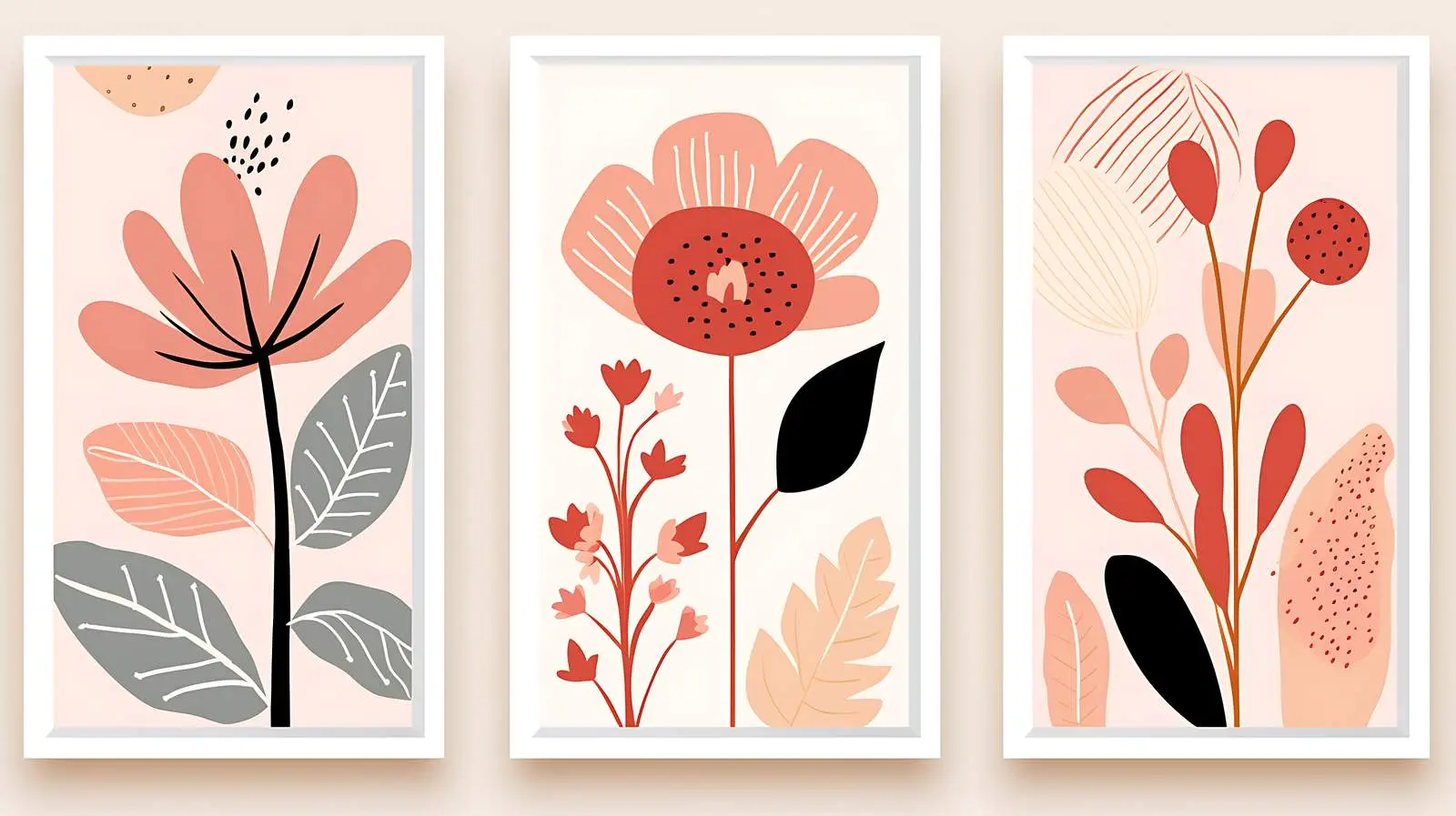 Flower Market Posters Collection — free download from Dotvec