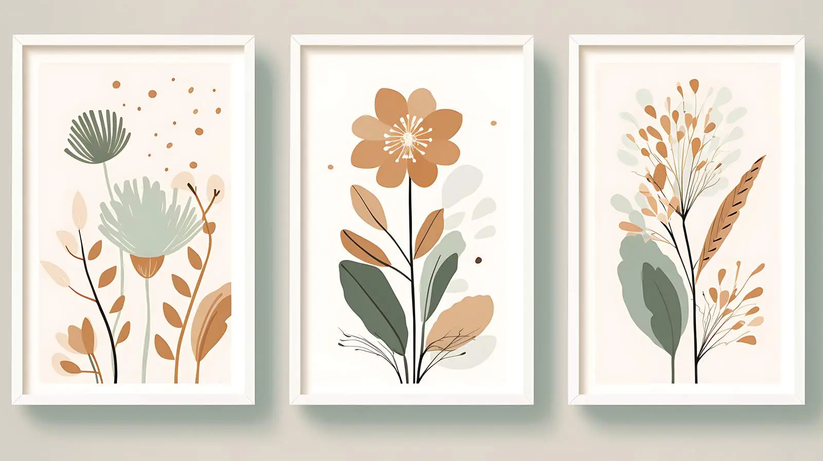 Floral Market Poster Set — free download from Dotvec