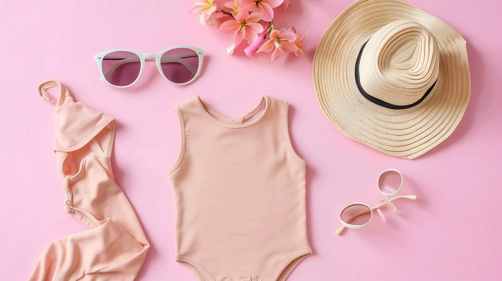 Summer Beach Fashion for Baby Girls — free download from Dotvec