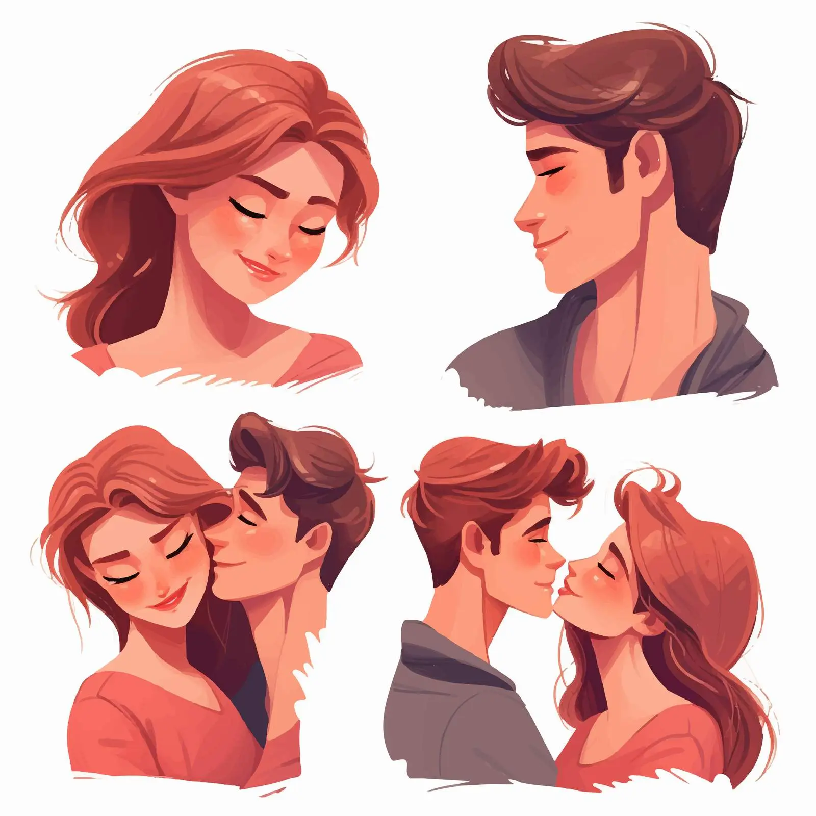 Couples in Love - Romantic Portraits of Partners — free download from Dotvec