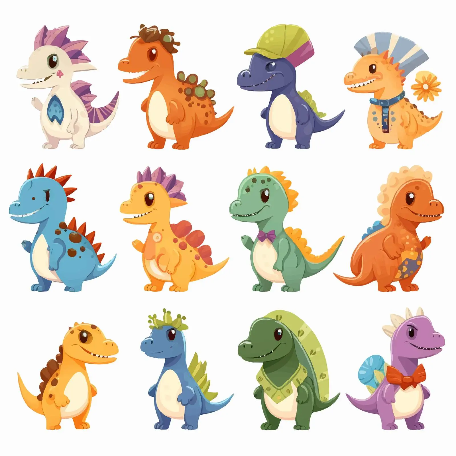 Dinosaur Themed Shirt Vector Collection — free download from Dotvec