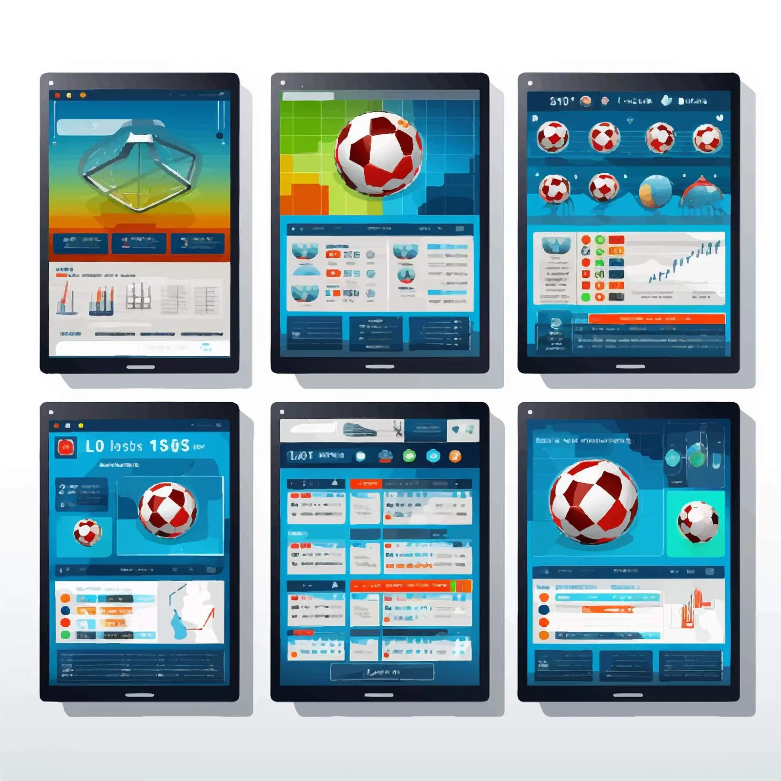 Football Match Score News on Electronic Devices – free mobile applications image from Dotvec