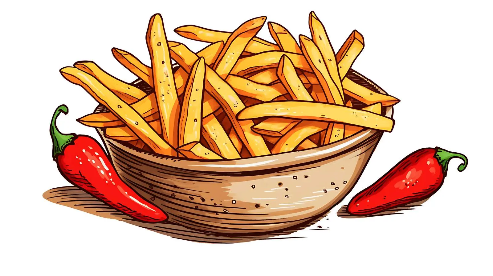 Savoury Condiment Choices for French Fries – free side dish image from Dotvec