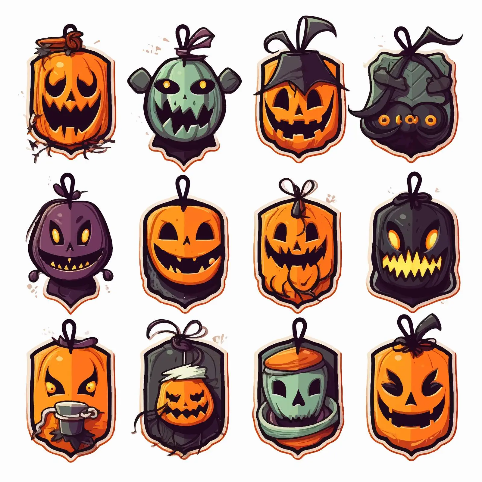Halloween Tags for Holiday Merchandise – free ghost image from Dotvec