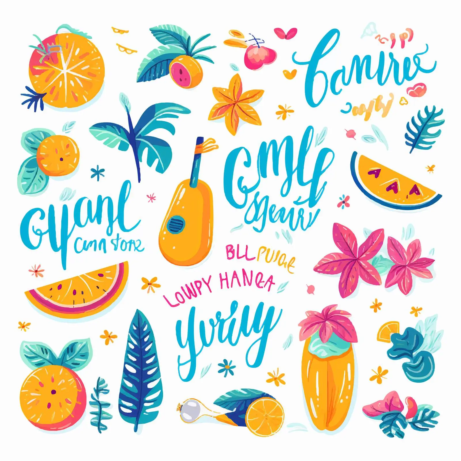 Hand-Drawn Lettering Collection with Inspirational Quotes — free download from Dotvec