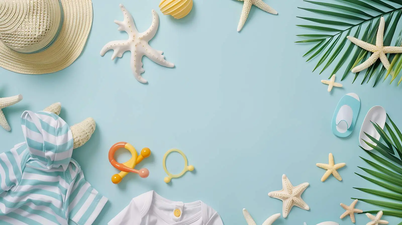 Stylish Scandinavian Baby Beach Set — free download from Dotvec