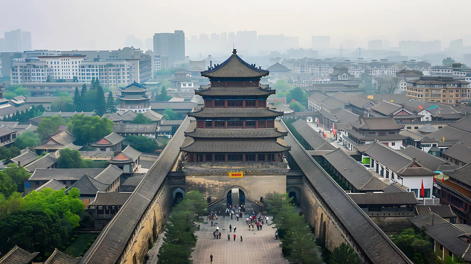 Tranquil Shaanxi Hanzhong Scenery in Isolation — free download from Dotvec