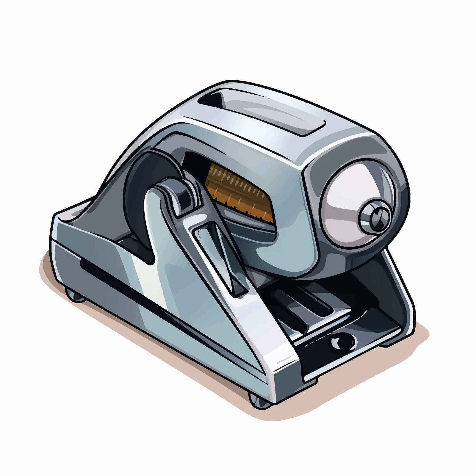 Steel Sharpener Vector Outline Illustration — free download from Dotvec