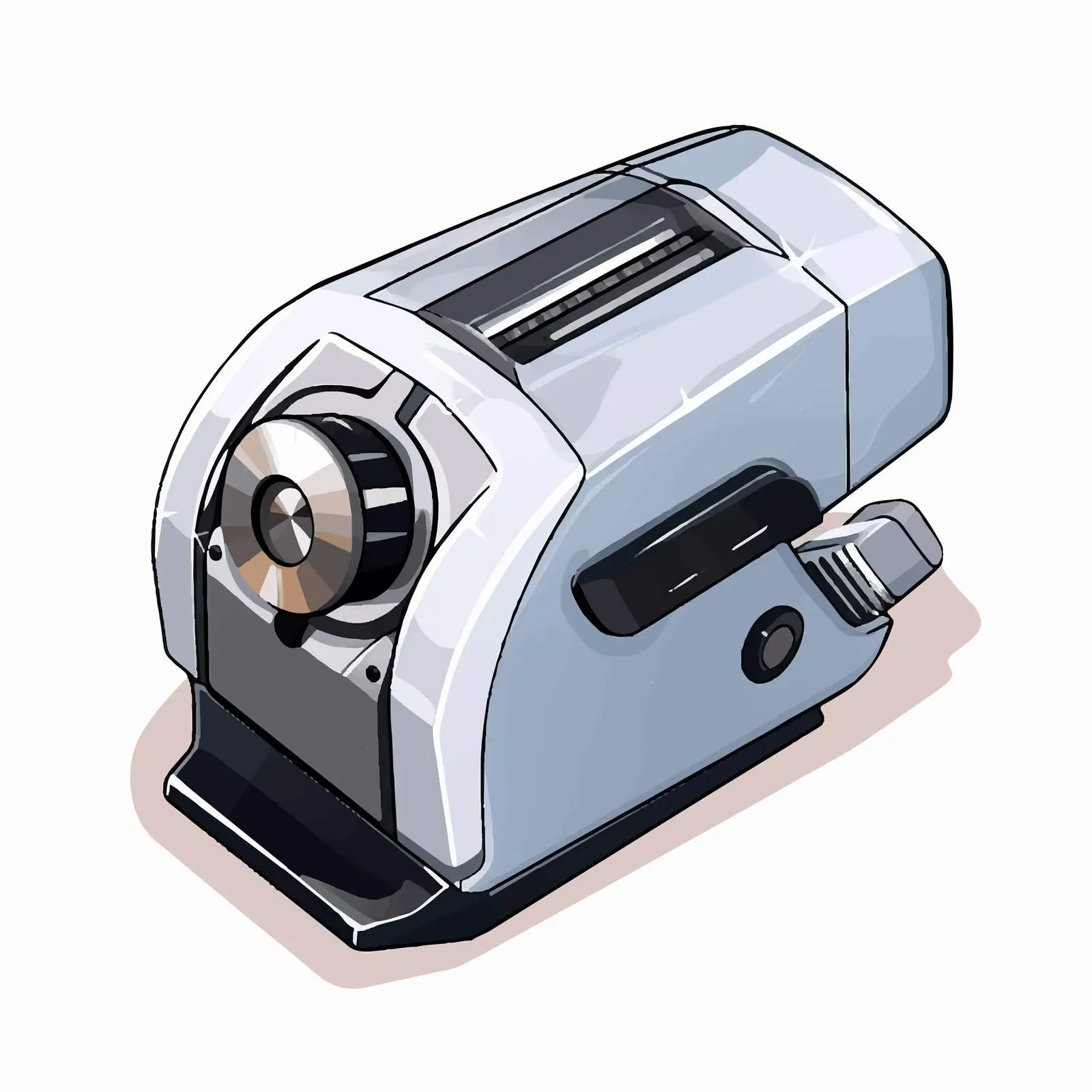 Steel Sharpener Vector Illustration on White Background — free download from Dotvec