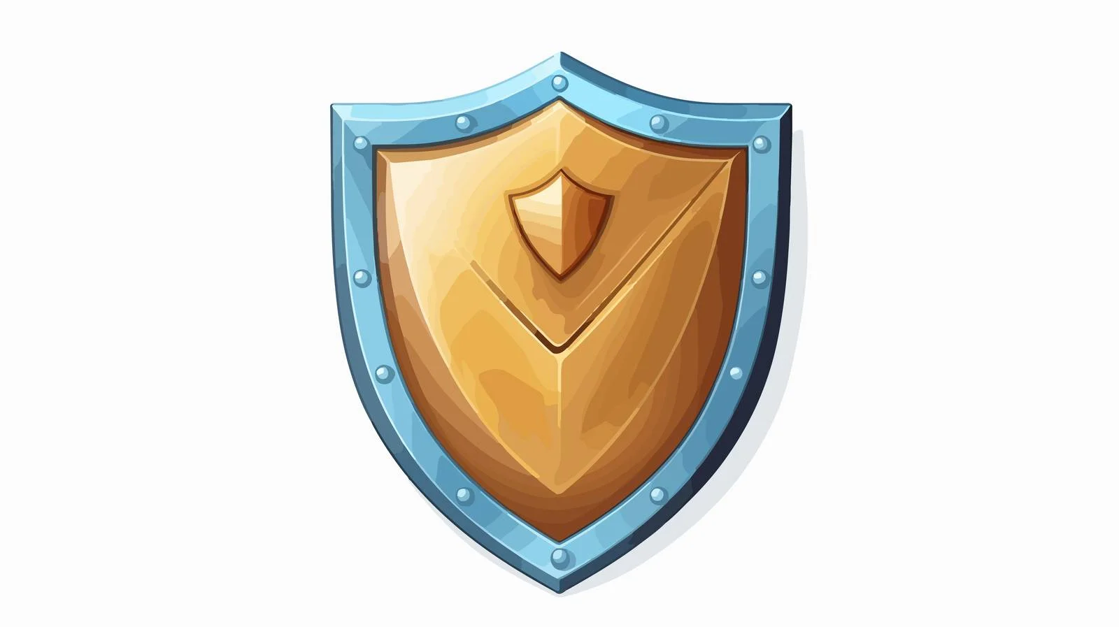 Isolated Shield Icon for Protection — free download from Dotvec