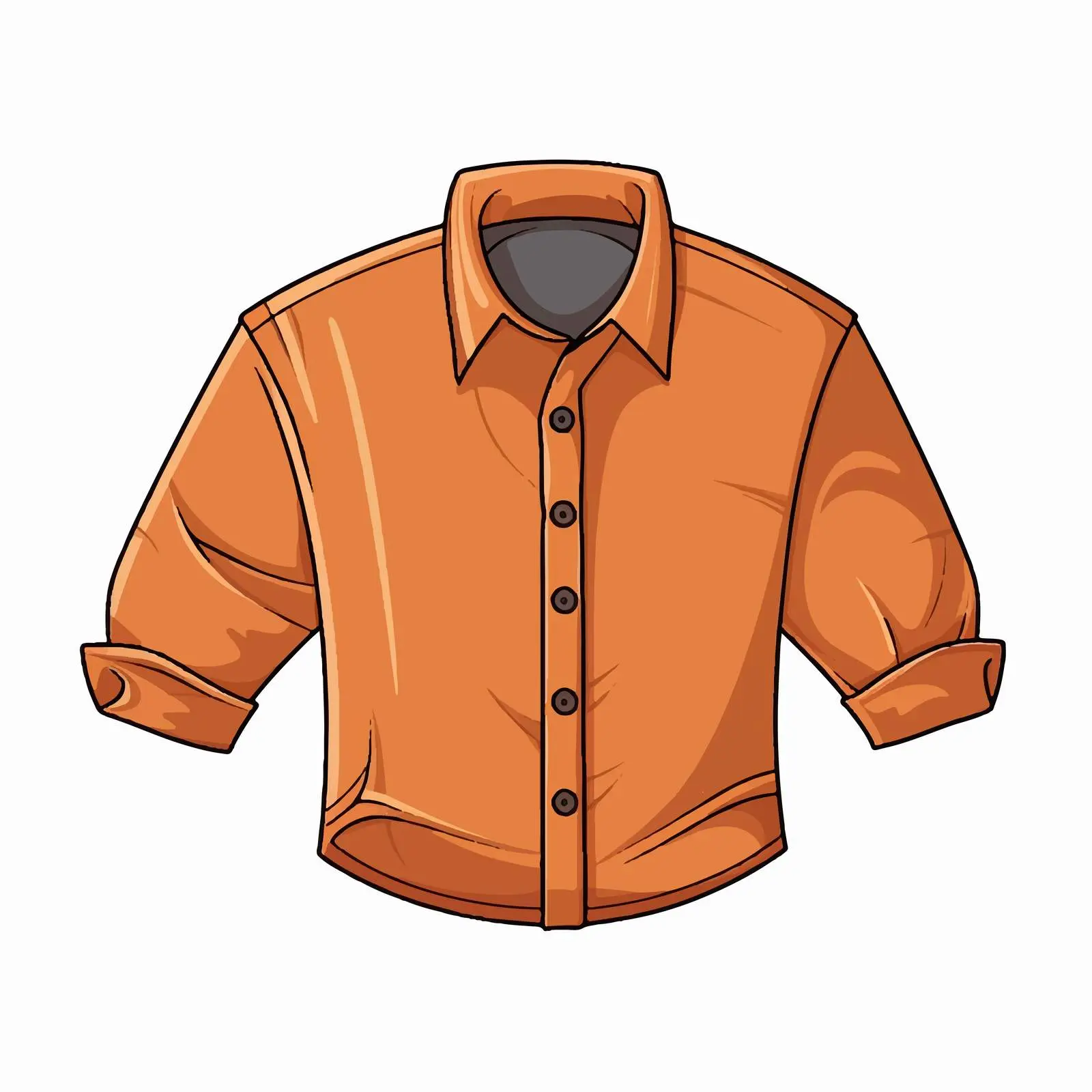 Colorful Cartoon Shirt Vector Illustration – free wearable art image from Dotvec