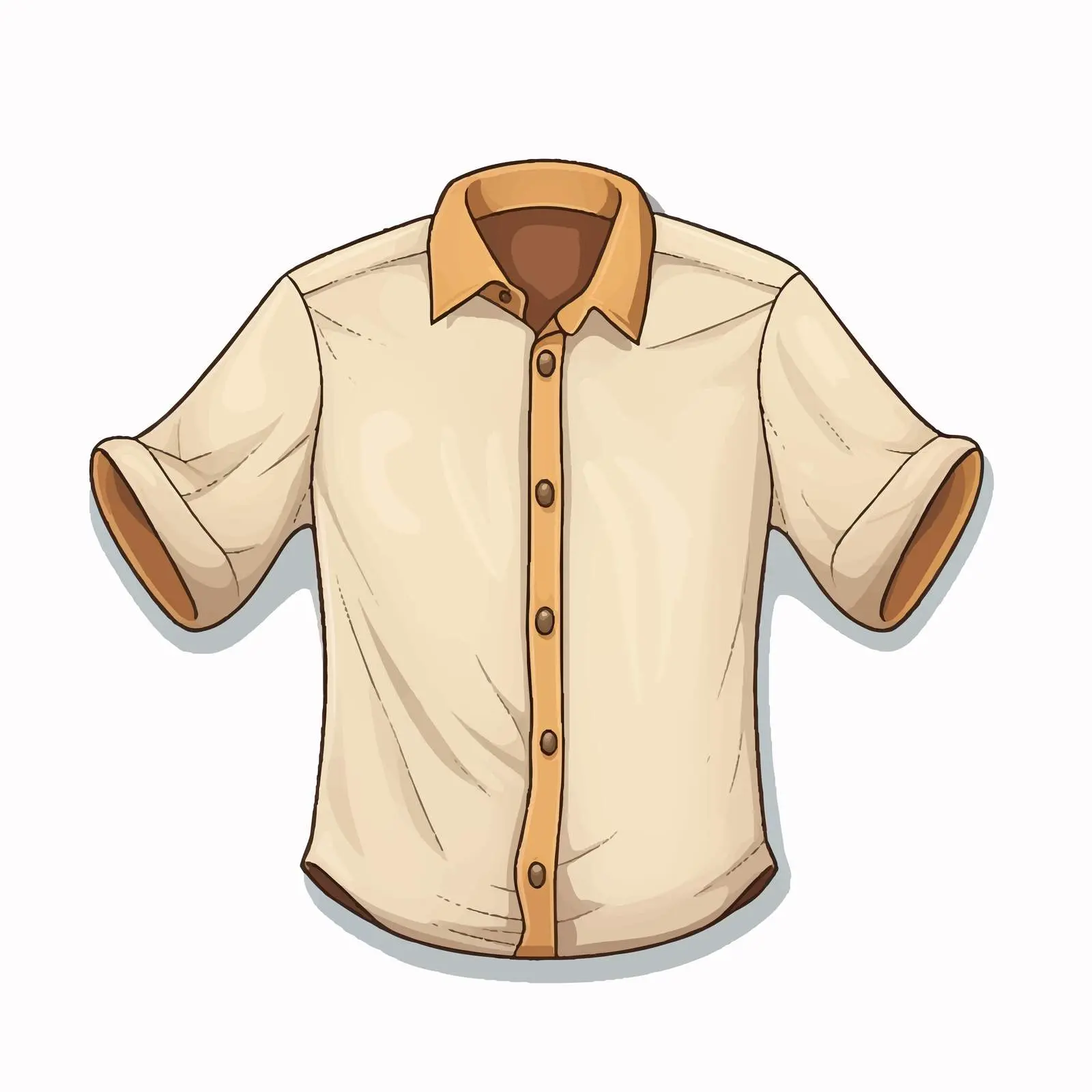 Shirt Vector Illustration on White Background — free download from Dotvec