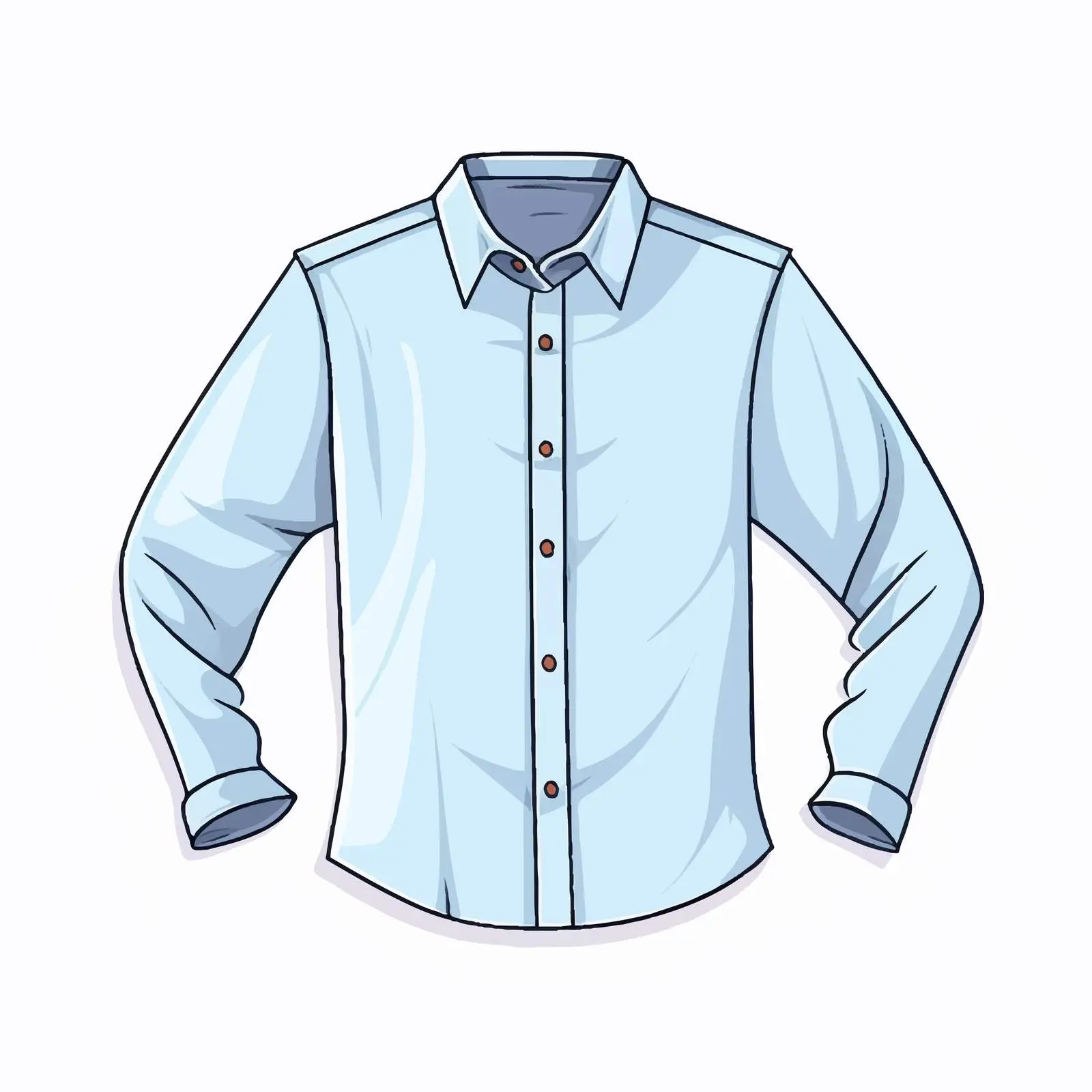 Shirt Vector Illustration on White Background — free download from Dotvec