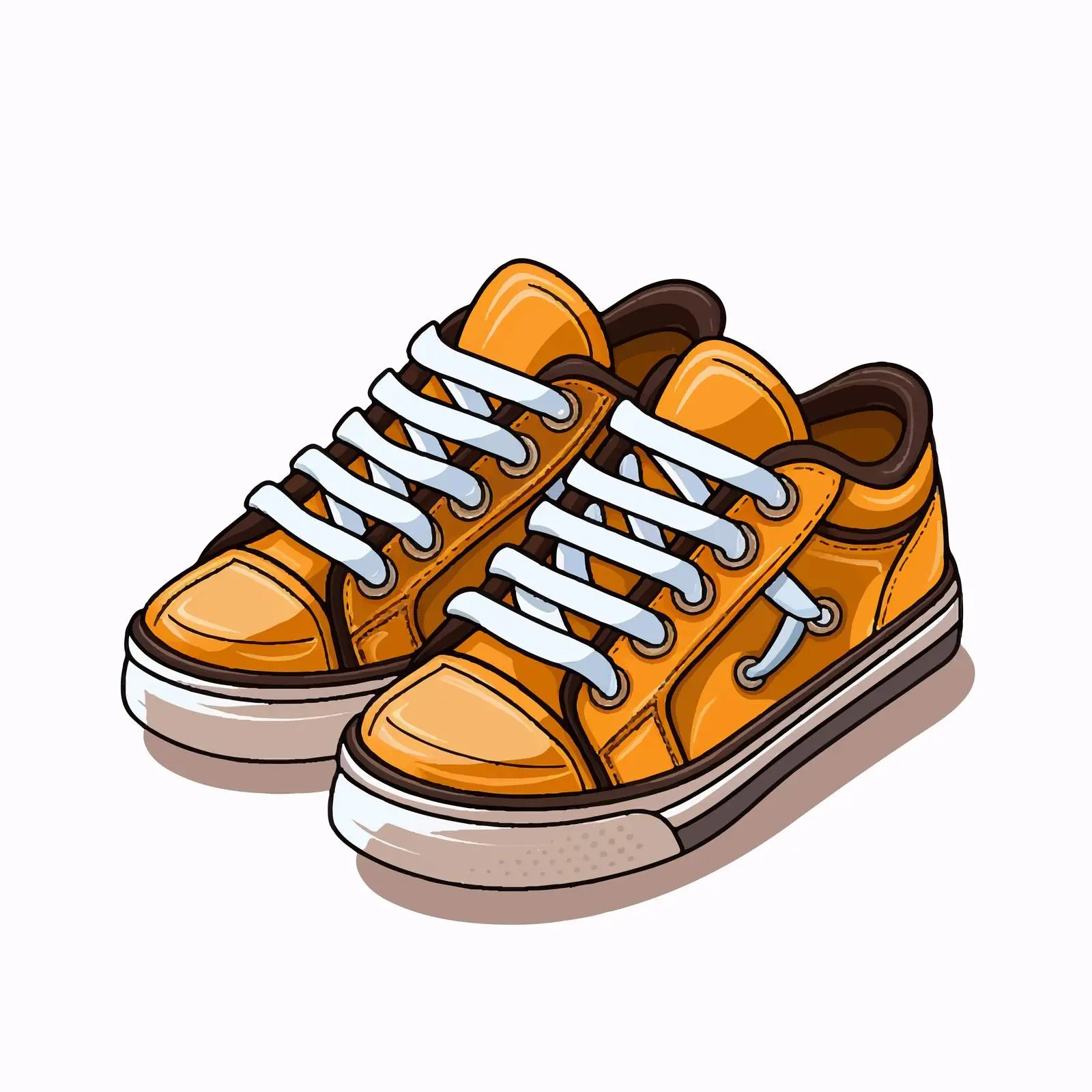 Shoe Vector Illustration on White Background — free download from Dotvec