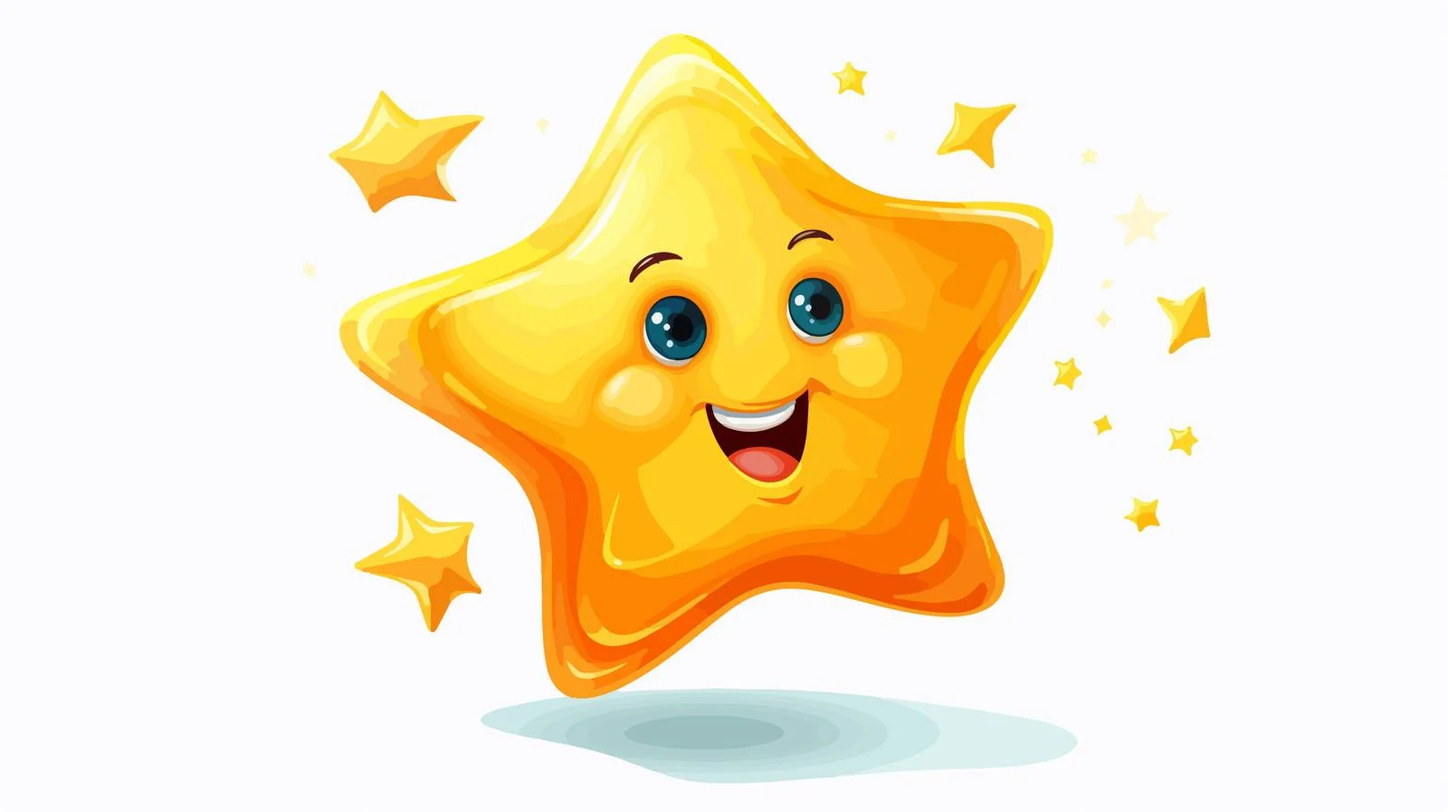 Cartoon Shooting Star Illustration — free download from Dotvec