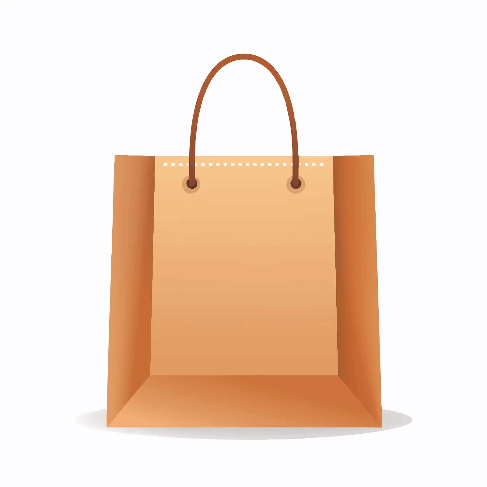 Shopping Bag Vector Illustration on White Background — free download from Dotvec