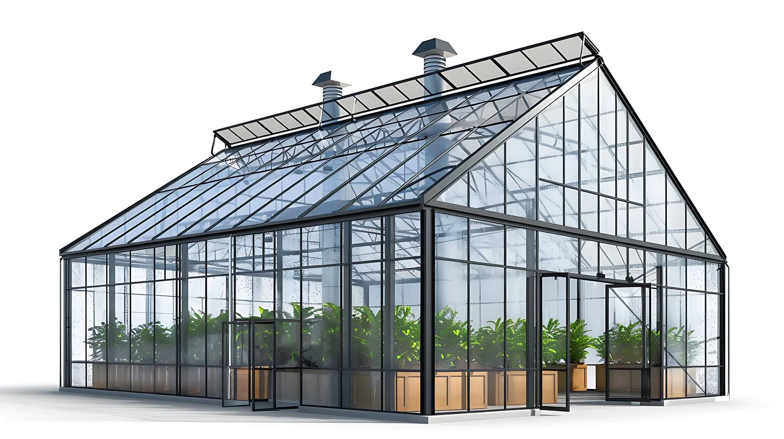 Shouguang Greenhouse in Clear Background — free download from Dotvec