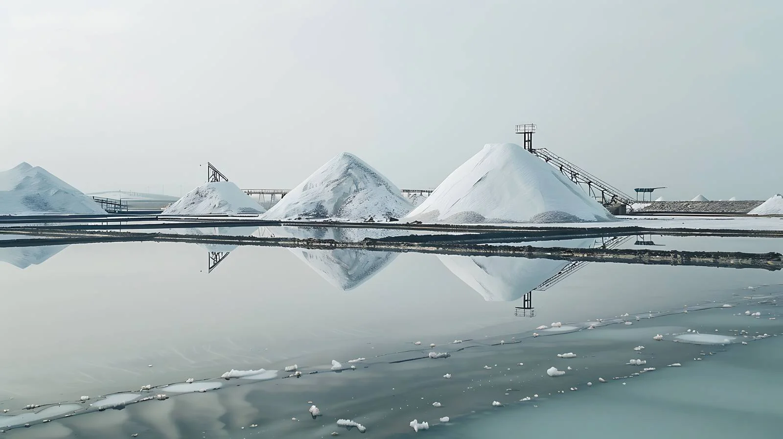 Shouguang Salt Field White Background — free download from Dotvec