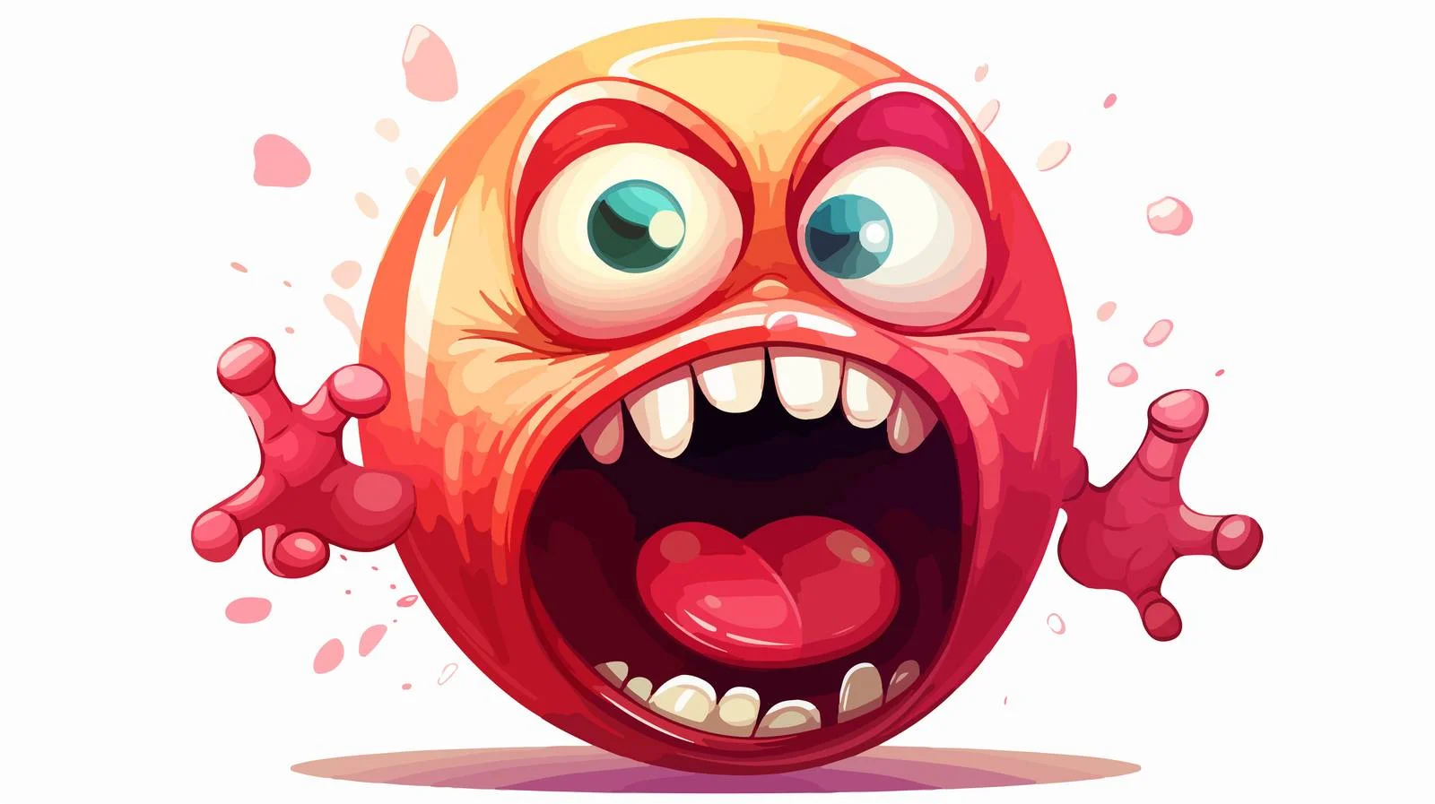 Expressive Candy Character Illustration — free download from Dotvec
