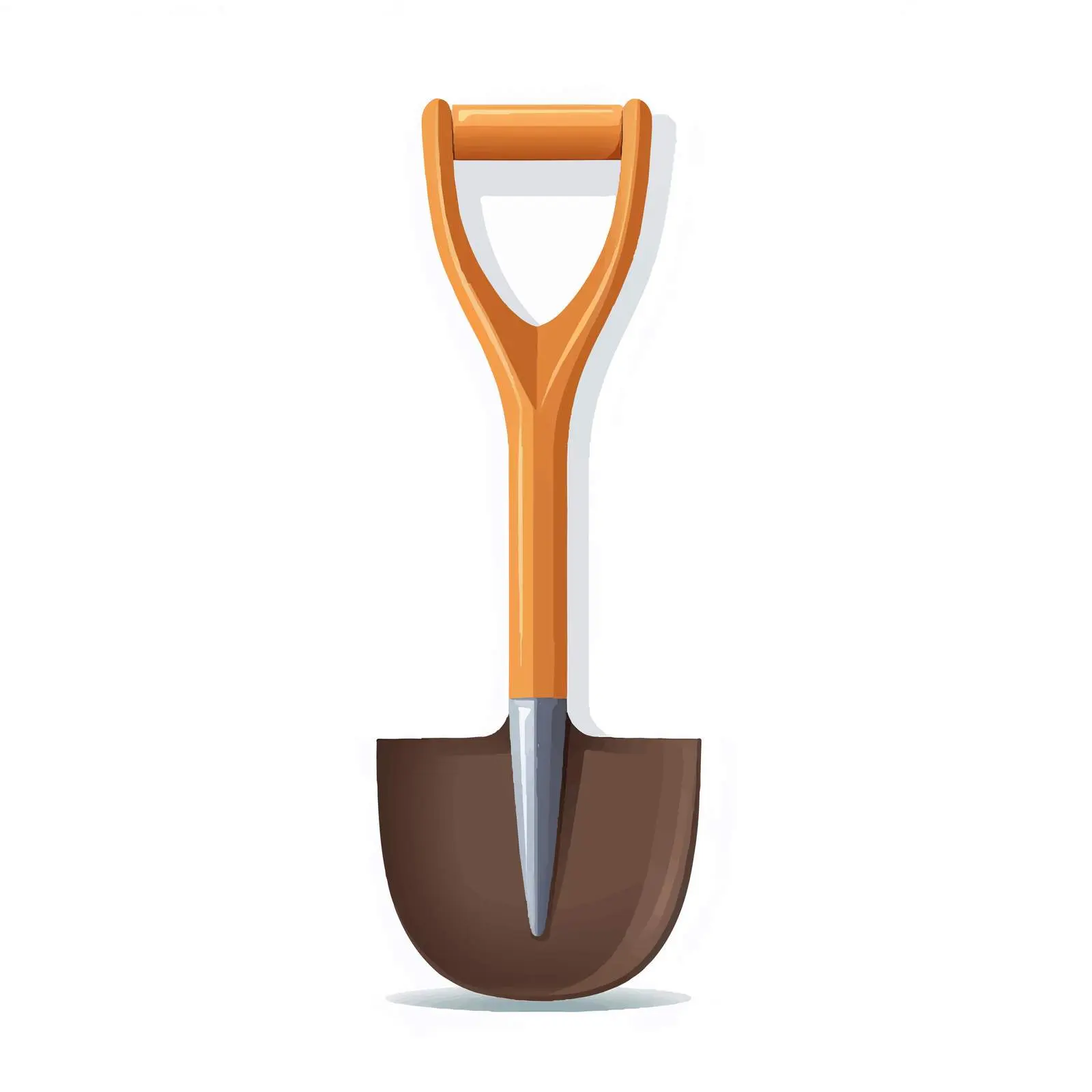 Isolated Shovel Vector Illustration on White Background — free download from Dotvec