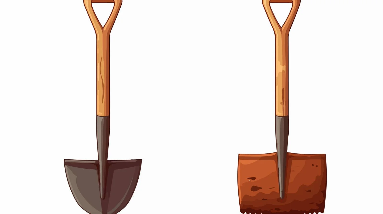 Cartoon Shovel Illustration — free download from Dotvec