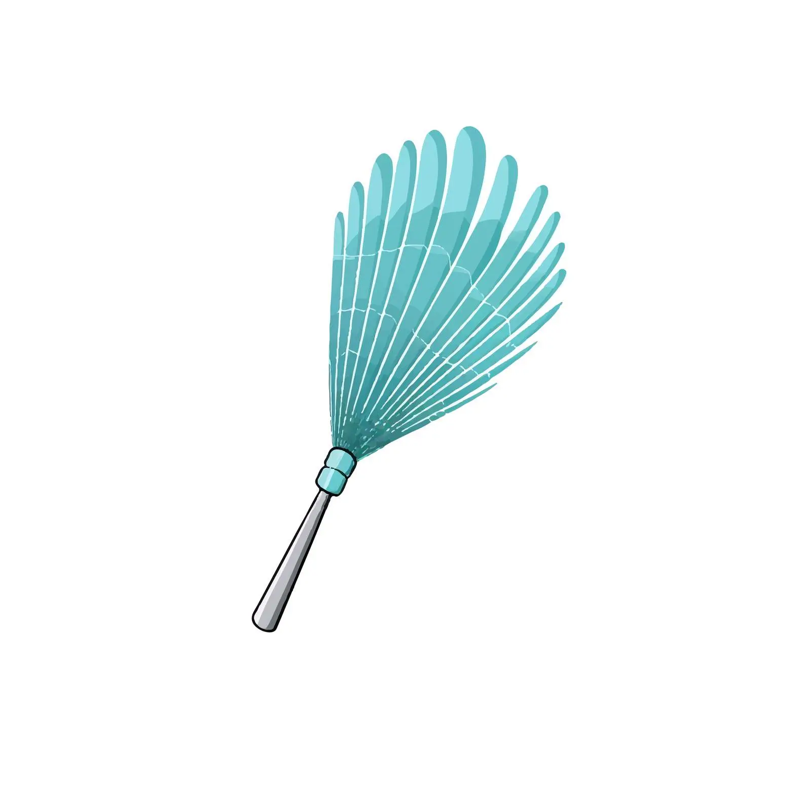 Cartoon Line Vector Illustration of a Shuttlecock – free sport equipment image from Dotvec