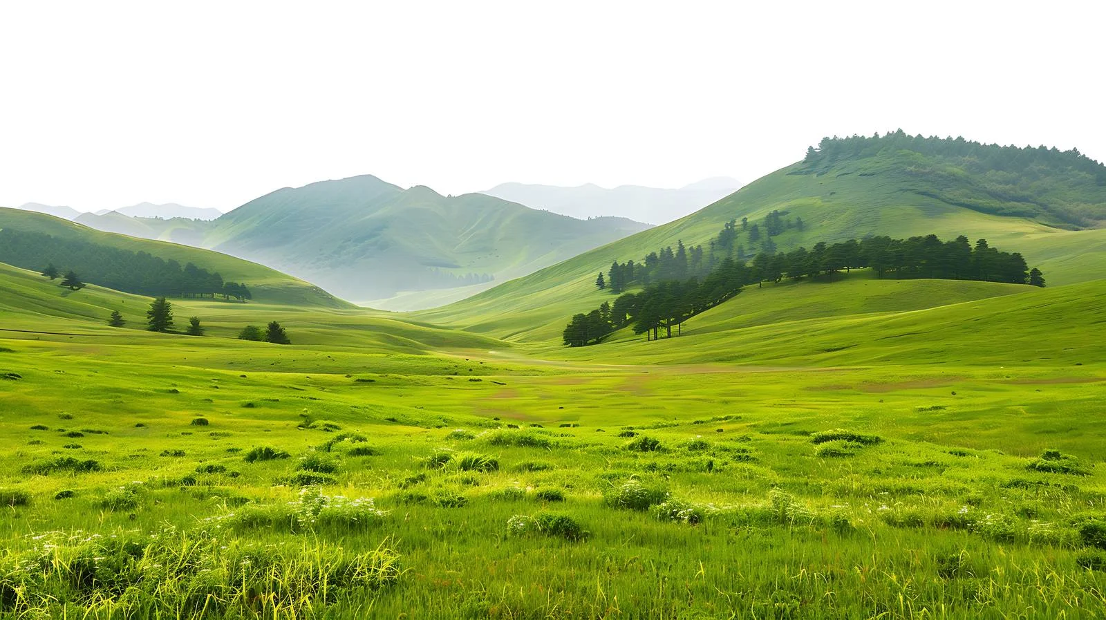 Pristine Sichuan Hongyuan Grassland Landscape — free download from Dotvec