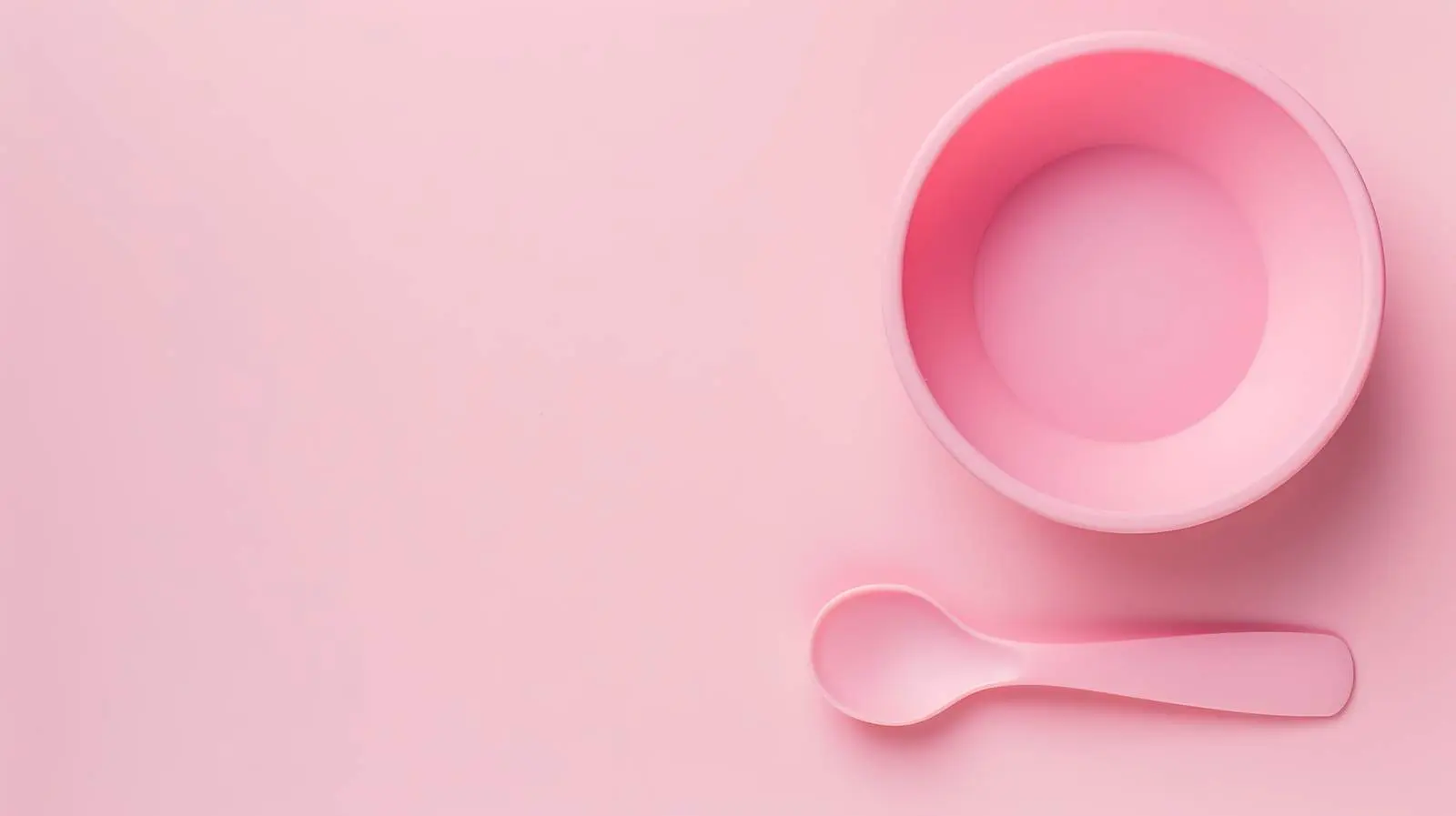 Silicone Bowl and Spoon Set for Babies – free kitchenware image from Dotvec